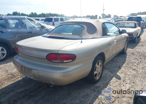 2000 Chrysler Sebring Jxi z USA, uszkodzony, nr VIN 3C3EL55H8YT208445